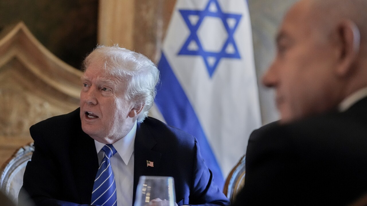 Donald Trump,Benjamin Netanyahu