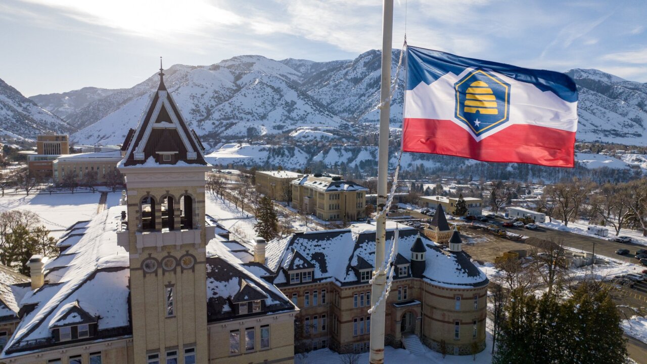 New Utah State Flag (Utah State University)