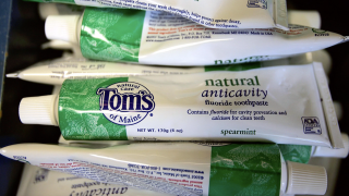 Tom's of Maine toothpaste